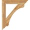 Ekena Millwork Legacy Traditional Rough Sawn Bracket, Western Red Cedar, 6"W x 42"D x 48"H BKT06X42X48LEC01RWR - alternate 2
